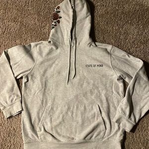 Forever 21 State of Mind oversized Tiger Hoodie